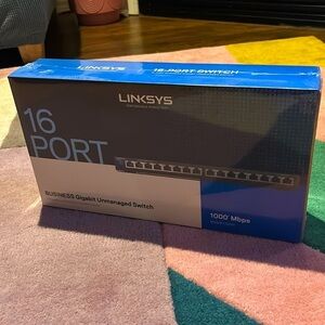Linksys 16 Port Gigabit Unmanaged Switch 1000Mbps